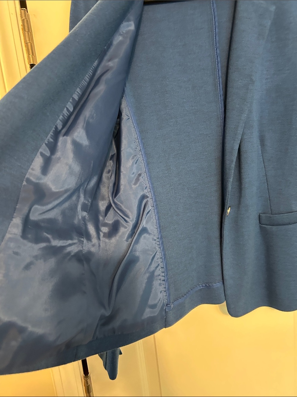 Michael Kors Royal Blue Knit Blazer - Picture 4 of 7